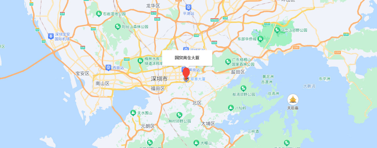 恒辉国际商务地图